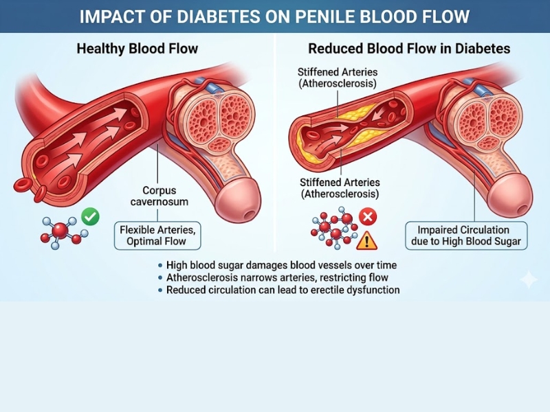 Penis Blood Flow Diabetes Ghaziabad