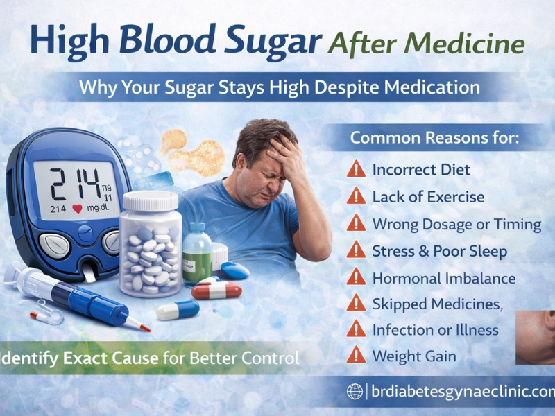 High Blood Sugar After Medicine